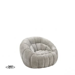 Swivel Lounge Chair Cloud 115x104x80 cm