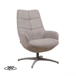 Swivel Lounge Chair Winston 73x82x106 Cm