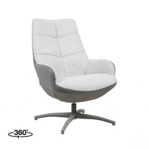 Swivel Lounge Chair Winston 73x82x106 Cm