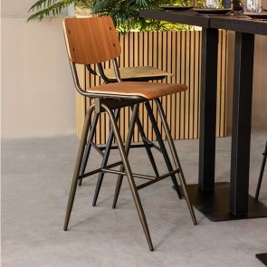 Bar Chair Solid 49x58x109 cm