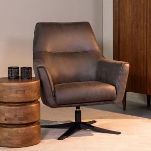 Swivel Lounge Chair Tod 76x75x90 cm