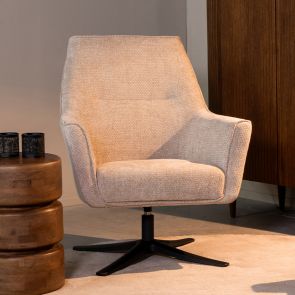 Swivel Lounge Chair Tod 76x75x90 cm
