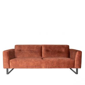 Bank Burano 3-Zits Rust Velours 1