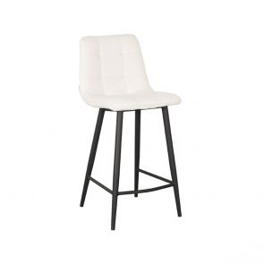 Barkruk Jelt Ivoor Boucle 42x46x92 cm Perspectief