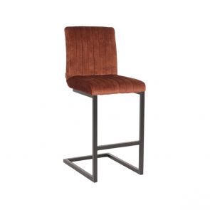 Barkruk Milo Rust Velours 1