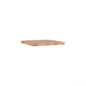 Blad Restauranttafel Rough Mangohout 70x70x5 cm 1