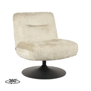 Fauteuil Eli Beige Elegance 64x74x77 Cm Perspectief