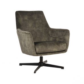 Fauteuil Toby Hunter Velours 1