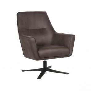 Fauteuil Tod Antraciet Microvezel 1