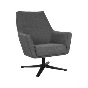 Fauteuil Tod Grijs Boucle 76x75x90 cm Perspectief-360