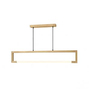 Hanglamp Futuro Goud 120x9x118 Cm Voorkant