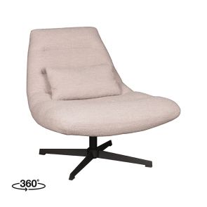 Swivel Lounge Chair Nox 77x62x53 cm