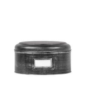 Opbergblik Rond Zwart XL 1