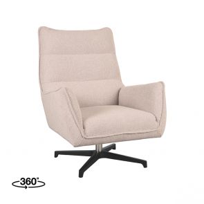 Swivel Lounge Chair Rodia 80x90x102 cm