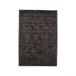 Vloerkleed Velvy Antraciet Viscose 160x230 Cm Voorkant