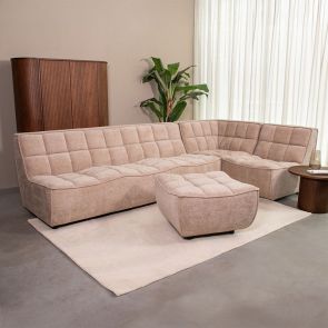 Corner Sofa Albero 5-Seater Right + Hocker