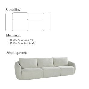 Sofa Rocca 3-Seater