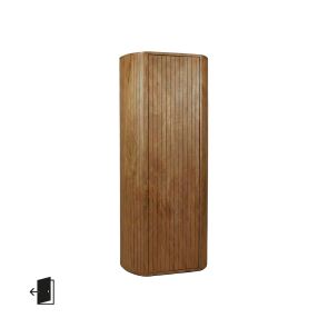 Hoge Kast Miya Linksdraaiend 1 Deur 62x35x140 cm