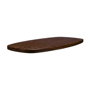 Tafelblad Deens Ovaal Straight Edge 200x100 cm