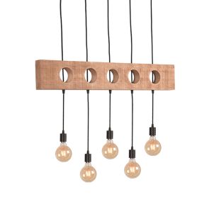 Hanglamp Timber 90x5x53 cm