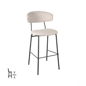 Bar Chair Zack 53x56x107 cm