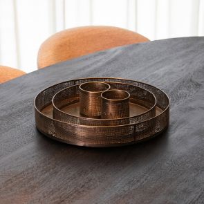 Set Serving Trays 39x39x6 cm