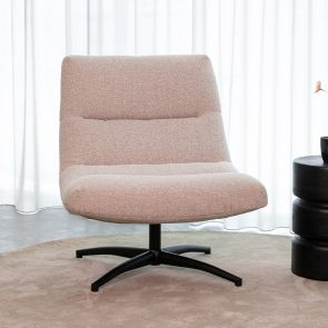 Swivel Lounge Chair Calix 77x93x88 cm