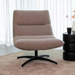 Swivel Lounge Chair Calix 77x93x88 cm