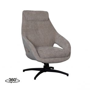 Swivel Lounge Chair Maxwell 75x84x108 cm