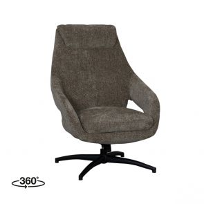 Swivel Lounge Chair Maxwell 75x84x108 cm