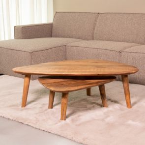 Salontafel Set Gregg 110x64x38 cm